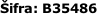 Šifra: B35486