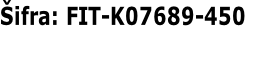 Šifra: FIT-K07689-450